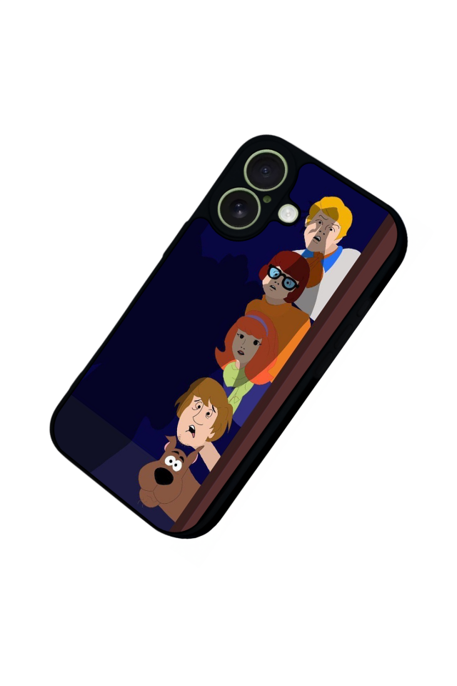 iPhone 17 Uyumlu Scooby Doo Tasarımlı Glossy Premium Kılıf
