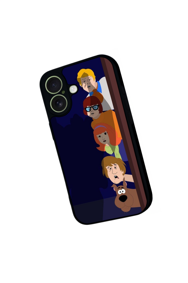 iPhone 17 Uyumlu Scooby Doo Tasarımlı Glossy Premium Kılıf