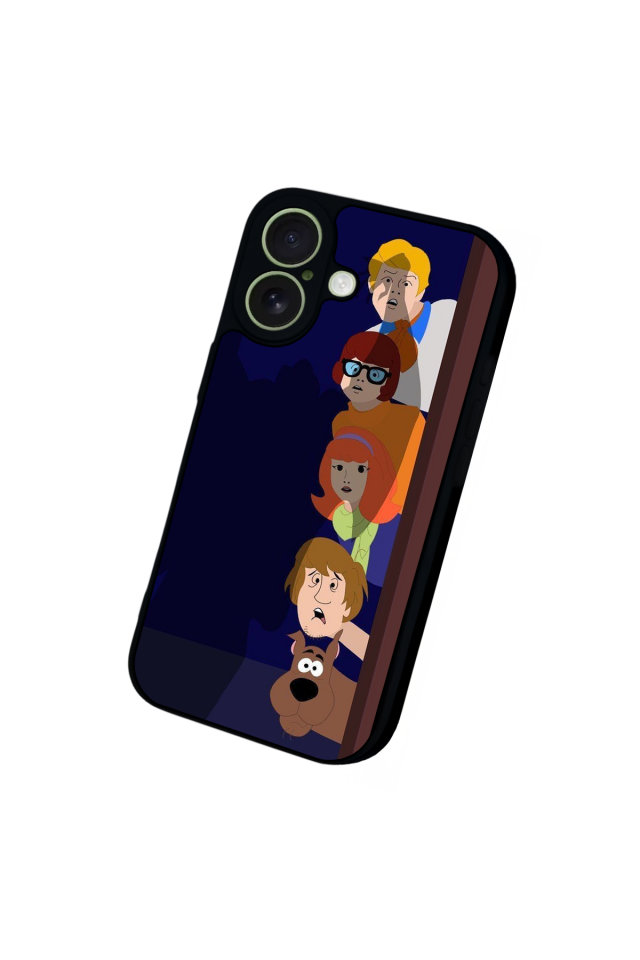 iPhone 17 Uyumlu Scooby Doo Tasarımlı Glossy Premium Kılıf