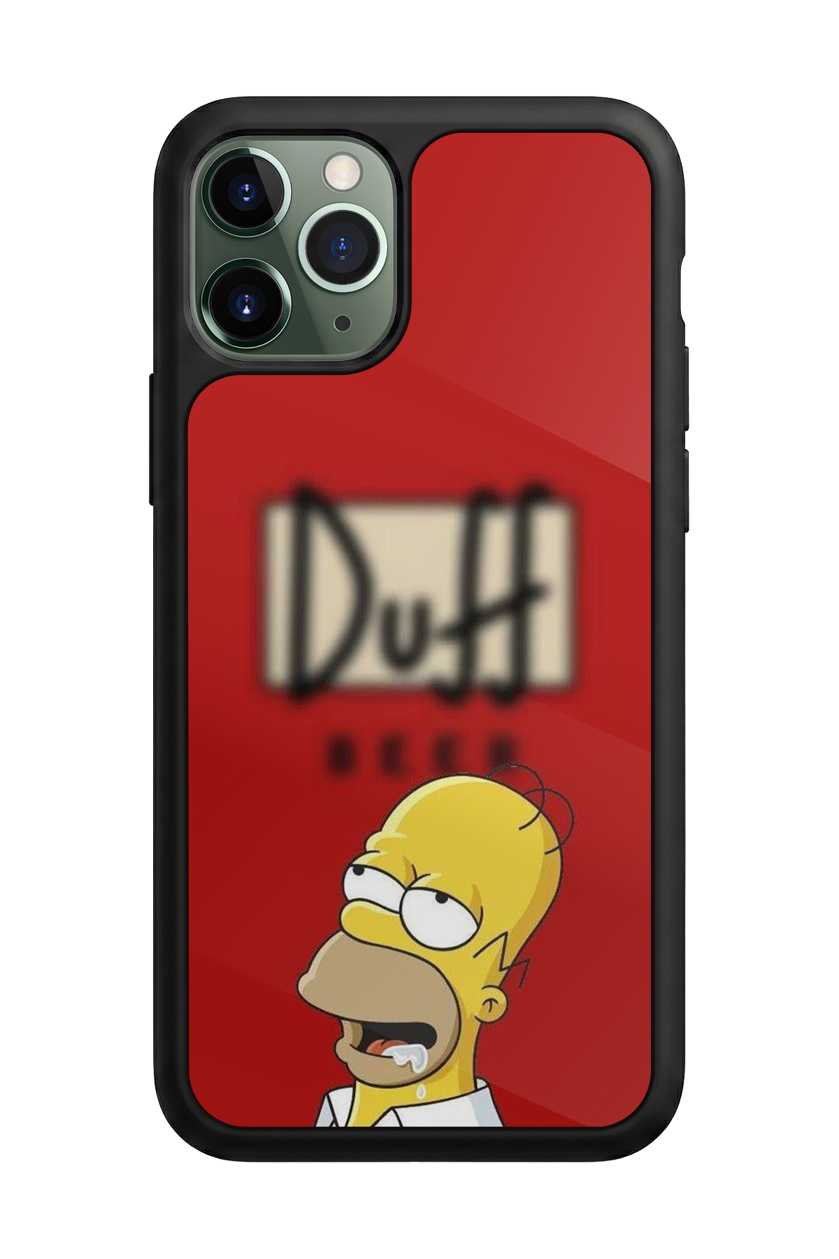 iPhone 11 Pro Max Uyumlu The Simpsons Tasarımlı Glossy Premium Kılıf