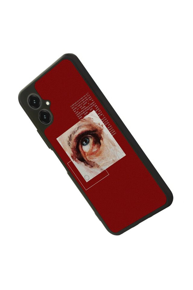 Omix X5 Uyumlu Kirmizi Tasarımlı Glossy Premium Kılıf