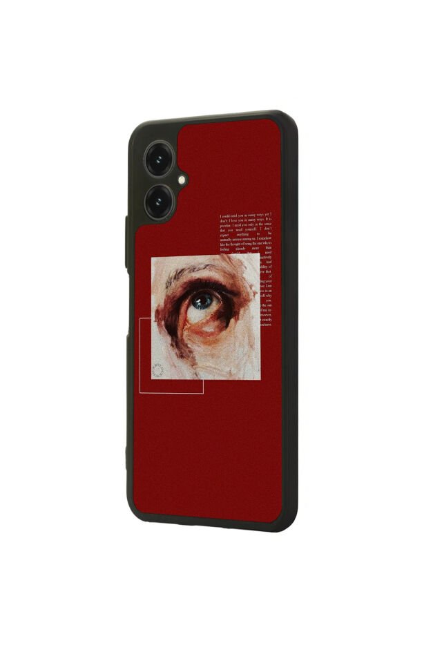 Omix X5 Uyumlu Kirmizi Tasarımlı Glossy Premium Kılıf
