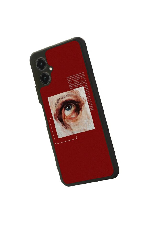 Omix X5 Uyumlu Kirmizi Tasarımlı Glossy Premium Kılıf