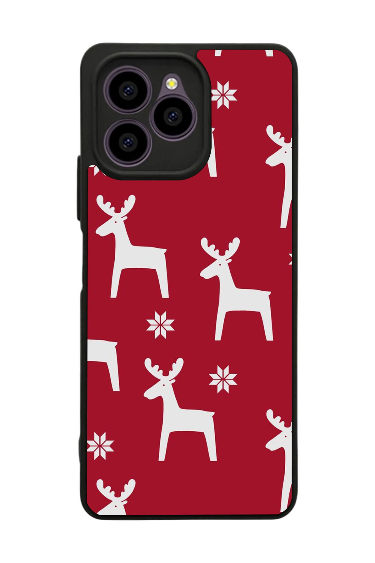 Omix X6 Uyumlu Yilbasi Christmas Tasarımlı Glossy Premium Kılıf