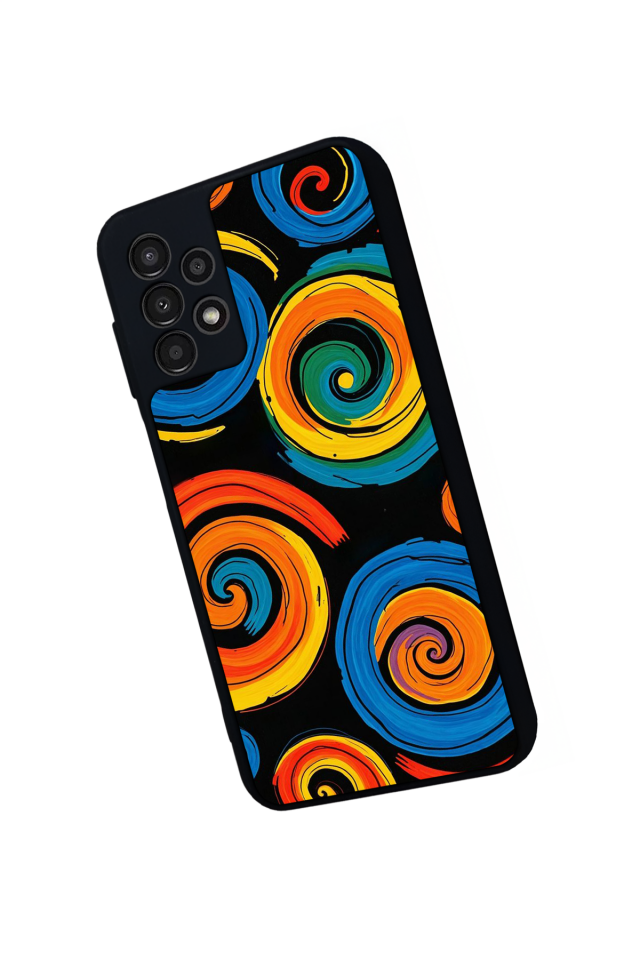 Samsung Galaxy A13 Uyumlu Abstract Tasarımlı Glossy Premium Kılıf