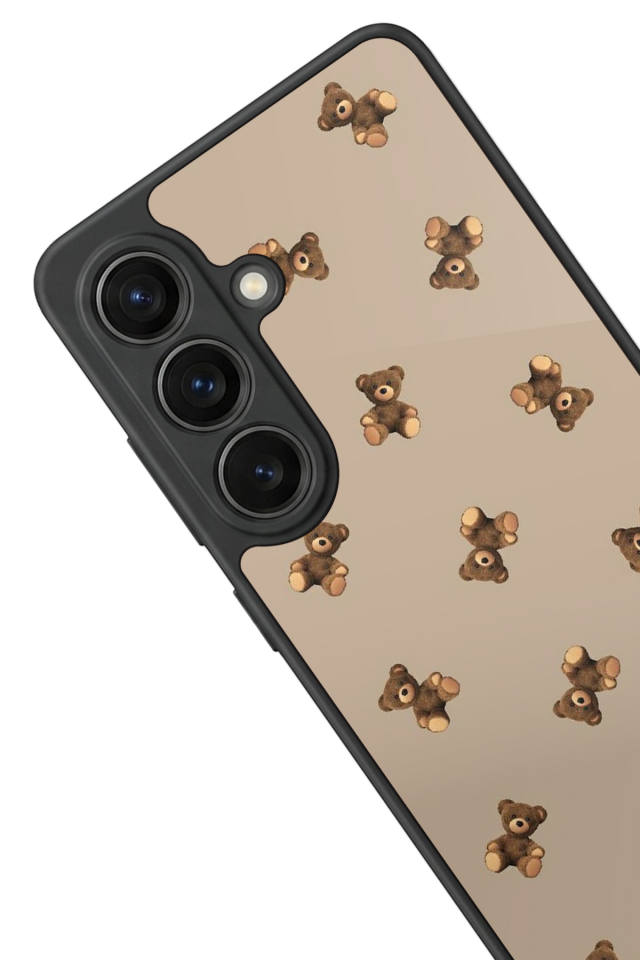 Samsung Galaxy S26 Uyumlu Ayı Tasarımlı Glossy Premium Kılıf