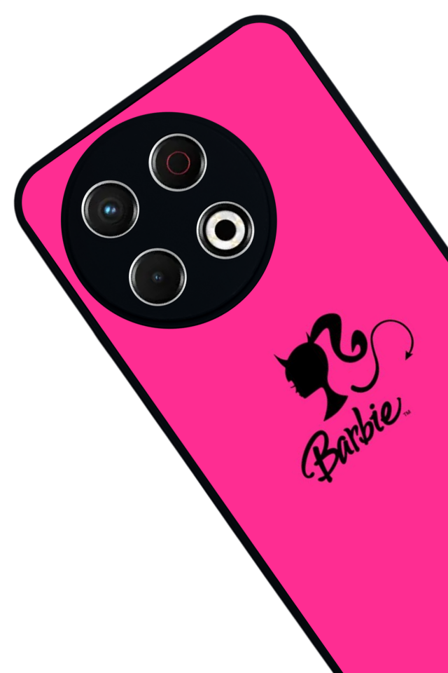 Tecno Spark 30 Pro Uyumlu Barbie Tasarımlı Glossy Premium Kılıf