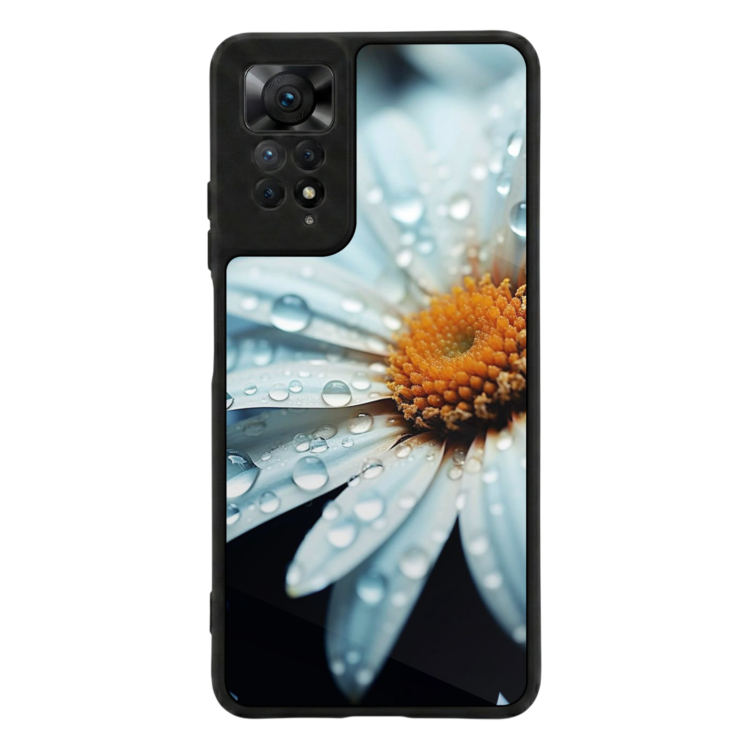 Xiaomi Redmi Note 11 Pro Uyumlu Cicek Tasarımlı Glossy Premium Kılıf