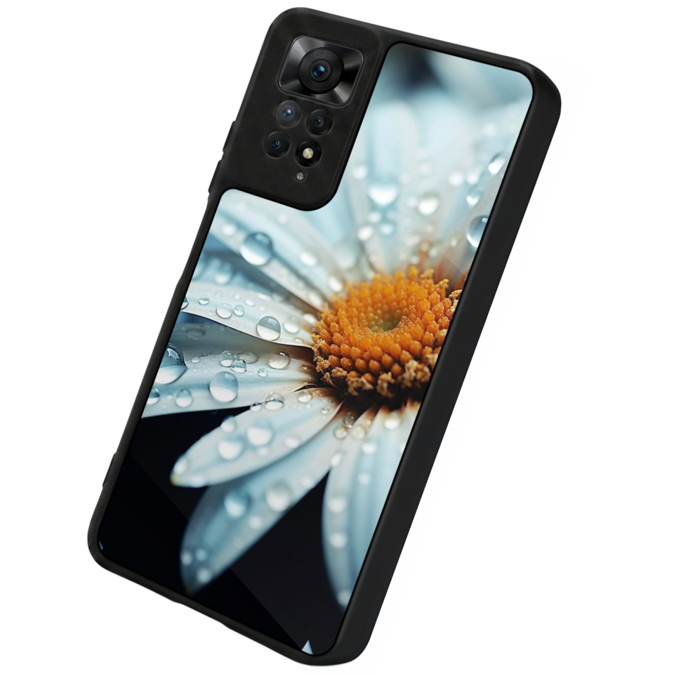 Xiaomi Redmi Note 11 Pro Uyumlu Cicek Tasarımlı Glossy Premium Kılıf