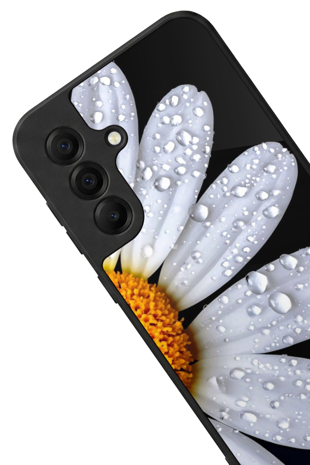 Samsung Galaxy A17 Uyumlu Cicek Tasarımlı Glossy Premium Kılıf