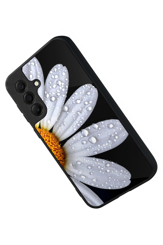 Samsung Galaxy A17 Uyumlu Cicek Tasarımlı Glossy Premium Kılıf