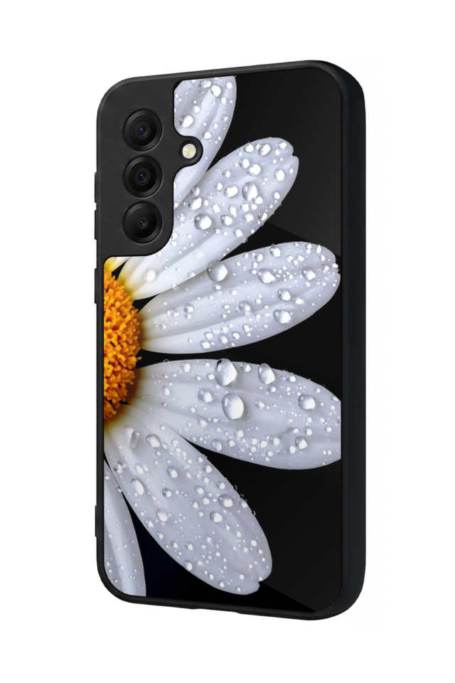Samsung Galaxy A17 Uyumlu Cicek Tasarımlı Glossy Premium Kılıf