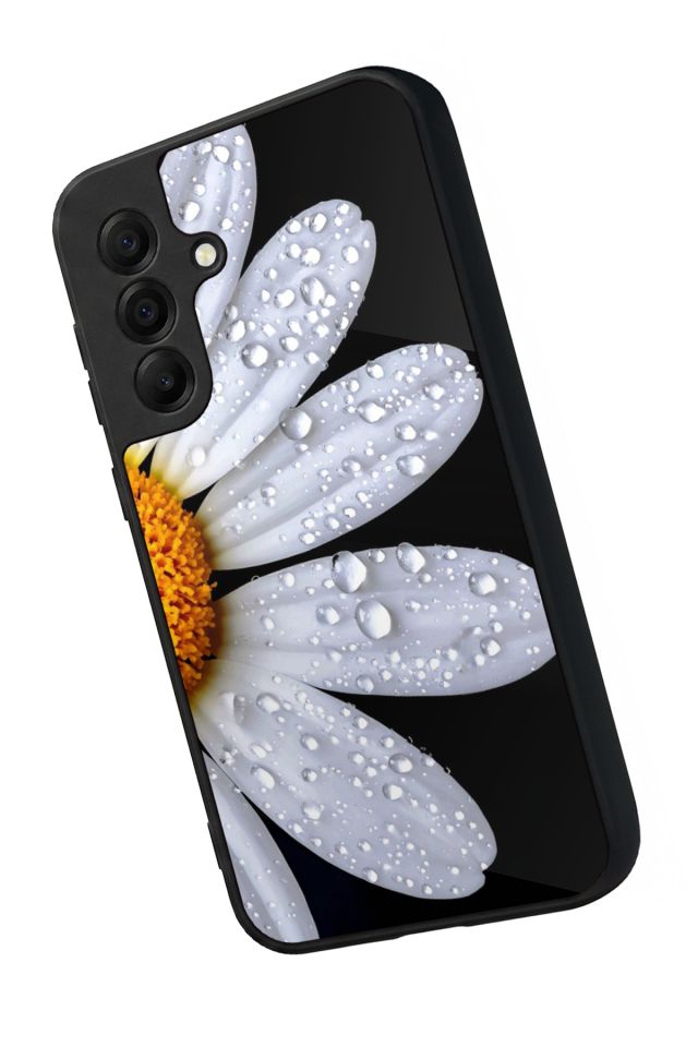 Samsung Galaxy A17 Uyumlu Cicek Tasarımlı Glossy Premium Kılıf