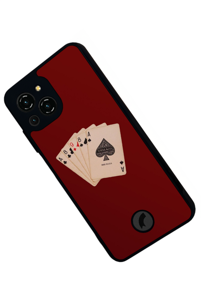 Reeder S23 Pro Max Uyumlu Kart Tasarımlı Glossy Premium Kılıf