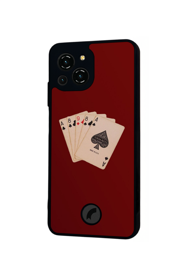 Reeder S23 Pro Max Uyumlu Kart Tasarımlı Glossy Premium Kılıf