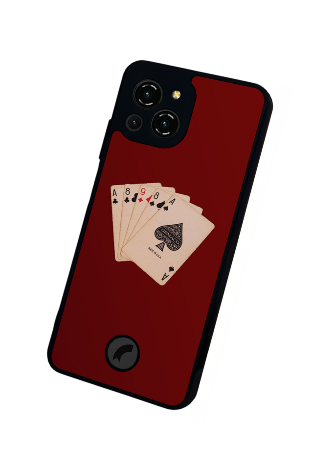 Reeder S23 Pro Max Uyumlu Kart Tasarımlı Glossy Premium Kılıf