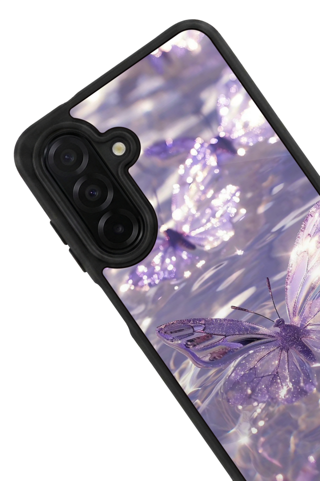 Samsung Galaxy A26 Uyumlu Kelebek Tasarımlı Glossy Premium Kılıf
