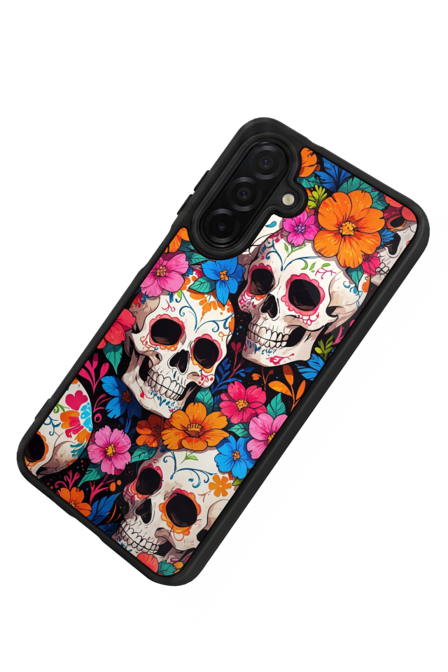 Samsung Galaxy A36 Uyumlu KuruKafa Tasarımlı Glossy Premium Kılıf