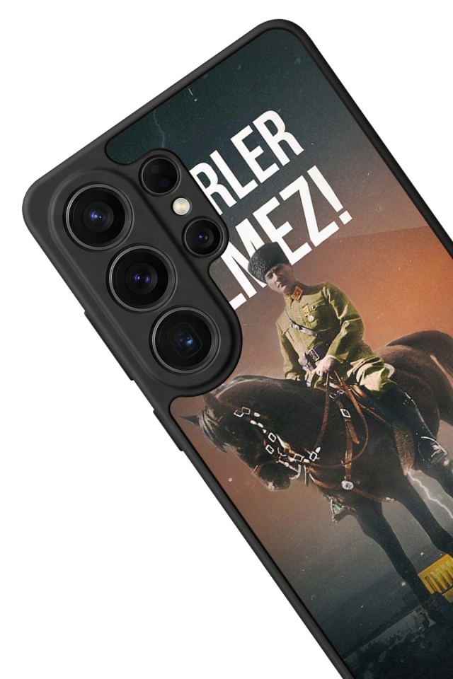 Samsung Galaxy S26 Ultra Uyumlu Mustafa Kemal Ataturk Tasarımlı Glossy Premium Kılıf