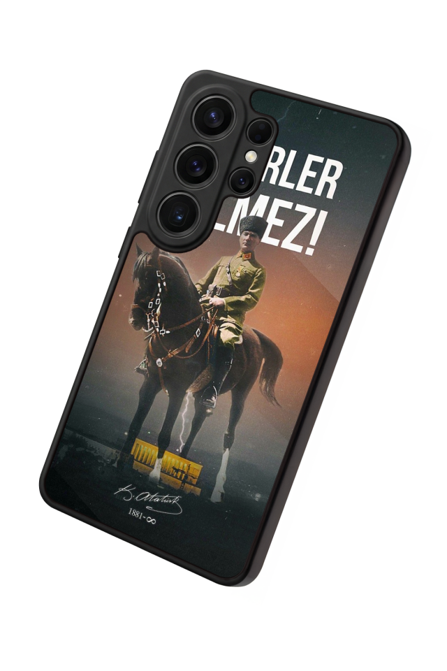 Samsung Galaxy S26 Ultra Uyumlu Mustafa Kemal Ataturk Tasarımlı Glossy Premium Kılıf