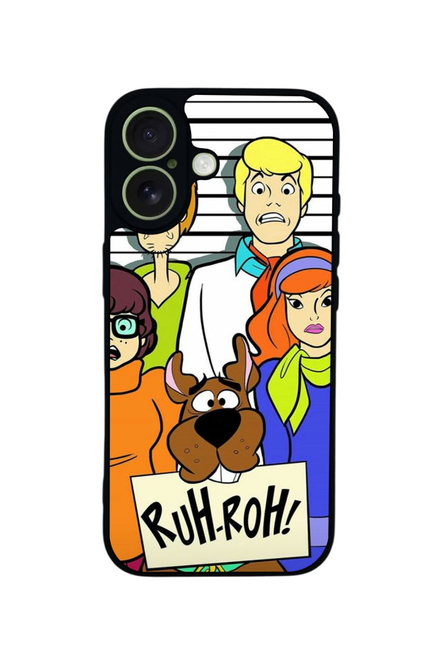 iPhone 17 Uyumlu Scooby Doo Tasarımlı Glossy Premium Kılıf