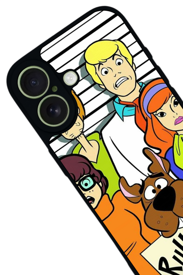iPhone 17 Uyumlu Scooby Doo Tasarımlı Glossy Premium Kılıf