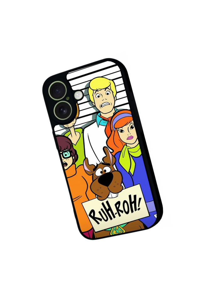 iPhone 17 Uyumlu Scooby Doo Tasarımlı Glossy Premium Kılıf