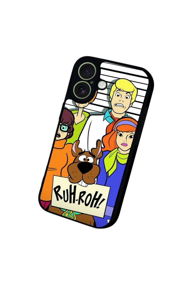 iPhone 17 Uyumlu Scooby Doo Tasarımlı Glossy Premium Kılıf