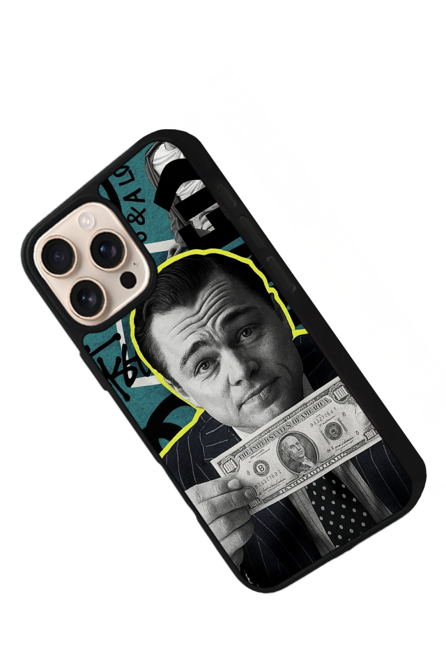 iPhone 15 Pro Uyumlu TheWolf Tasarımlı Glossy Premium Kılıf