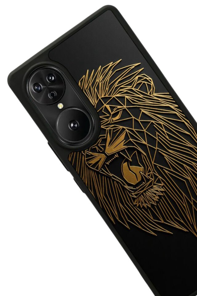 Reeder S19 Max Pro S EDGE Uyumlu Aslan Tasarımlı Glossy Premium Kılıf