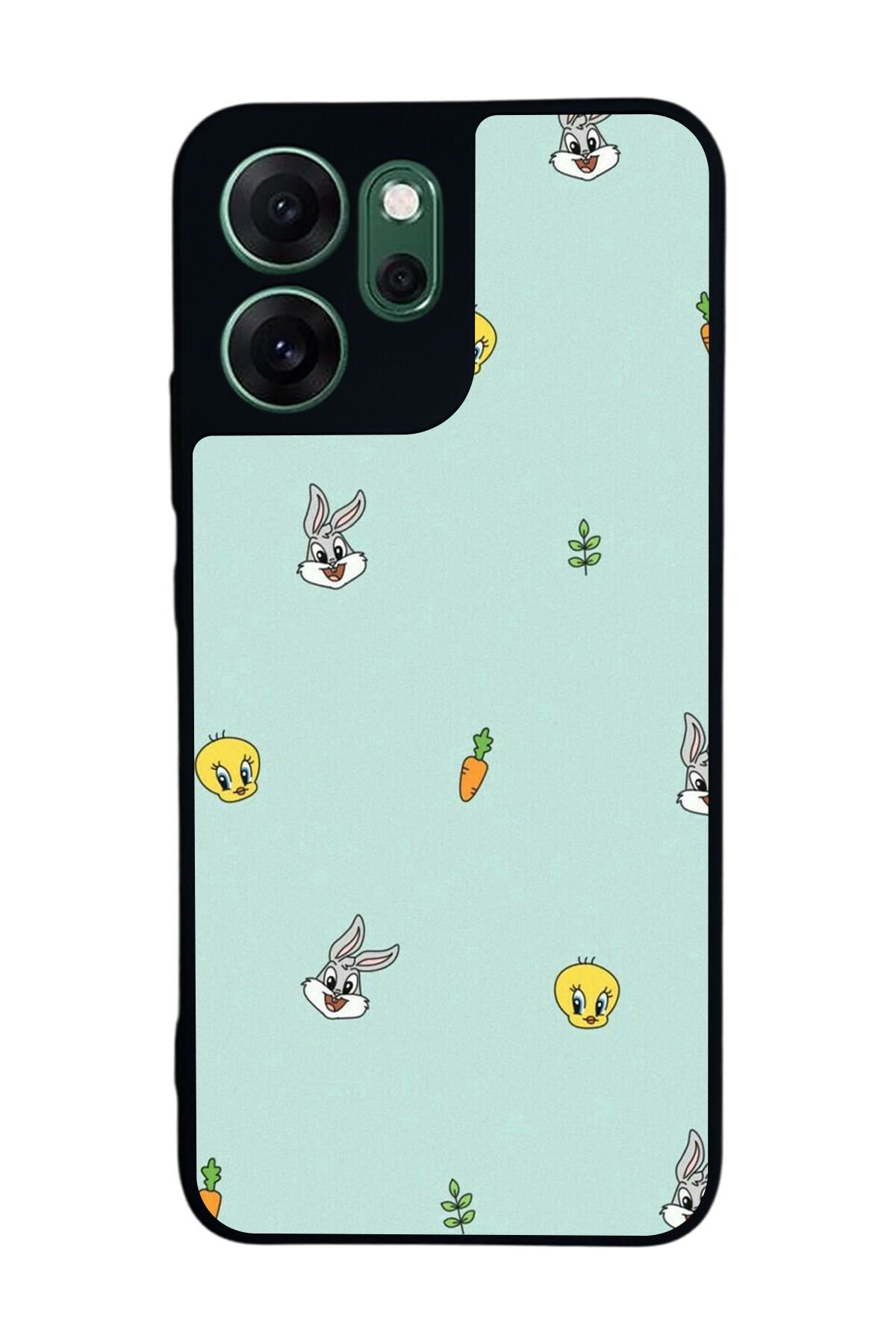 Oppo Reno 14F Uyumlu Tweety Tasarımlı Glossy Premium Kılıf