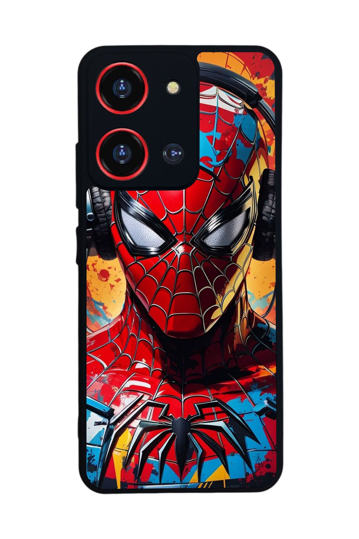 Reeder S19 Max Pro S 108MP Uyumlu Spider Man ( Örümcek Adam ) Tasarımlı Glossy Premium Kılıf