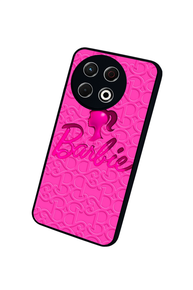 Tecno Spark 30 Pro Uyumlu Barbie Tasarımlı Glossy Premium Kılıf