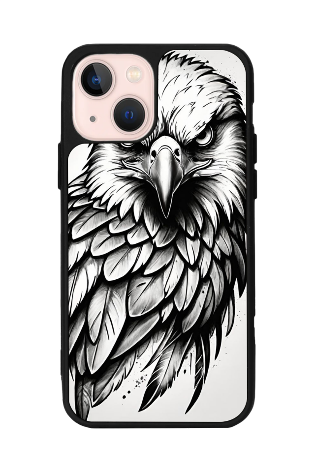 iPhone 15 Uyumlu Besiktas Tasarımlı Glossy Premium Kılıf