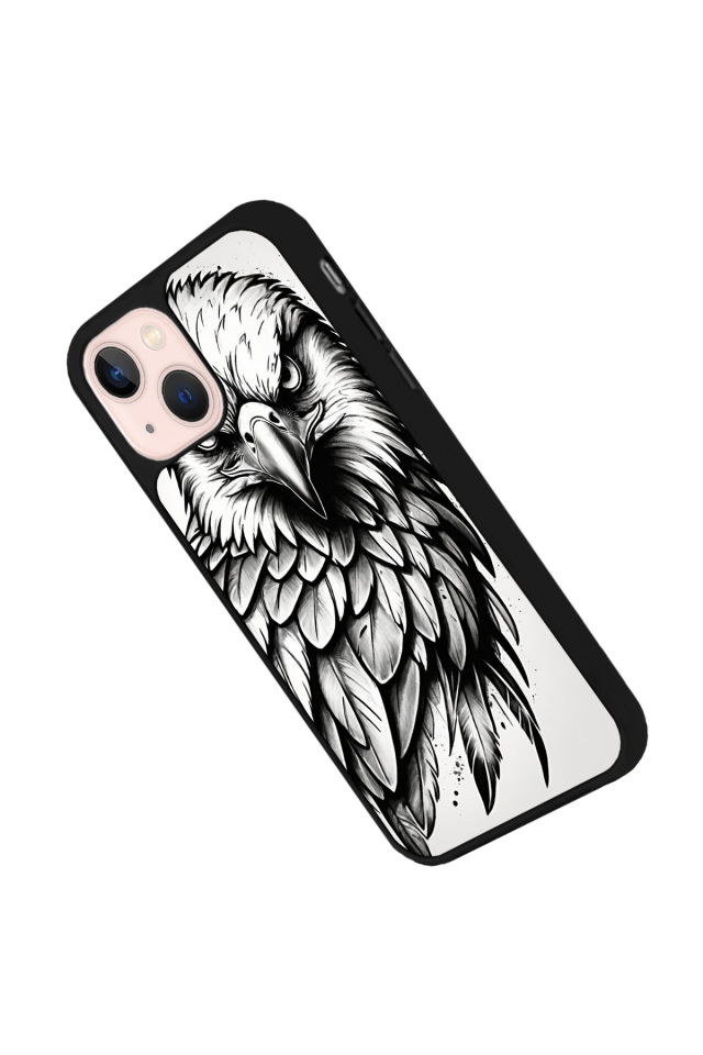 iPhone 15 Uyumlu Besiktas Tasarımlı Glossy Premium Kılıf