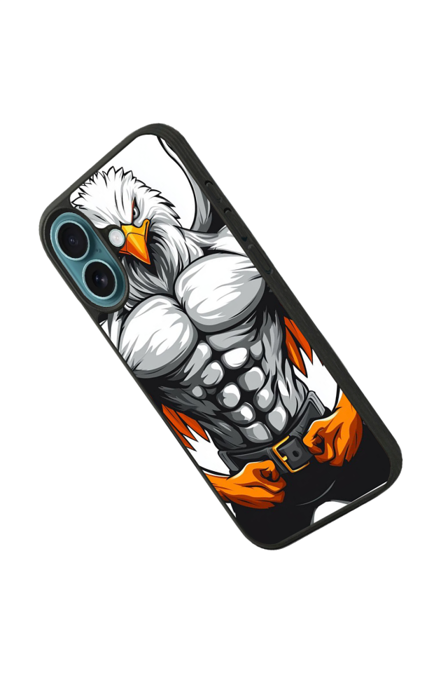 iPhone 16 Plus Uyumlu Besiktas Tasarımlı Glossy Premium Kılıf