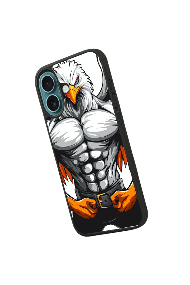 iPhone 16 Plus Uyumlu Besiktas Tasarımlı Glossy Premium Kılıf