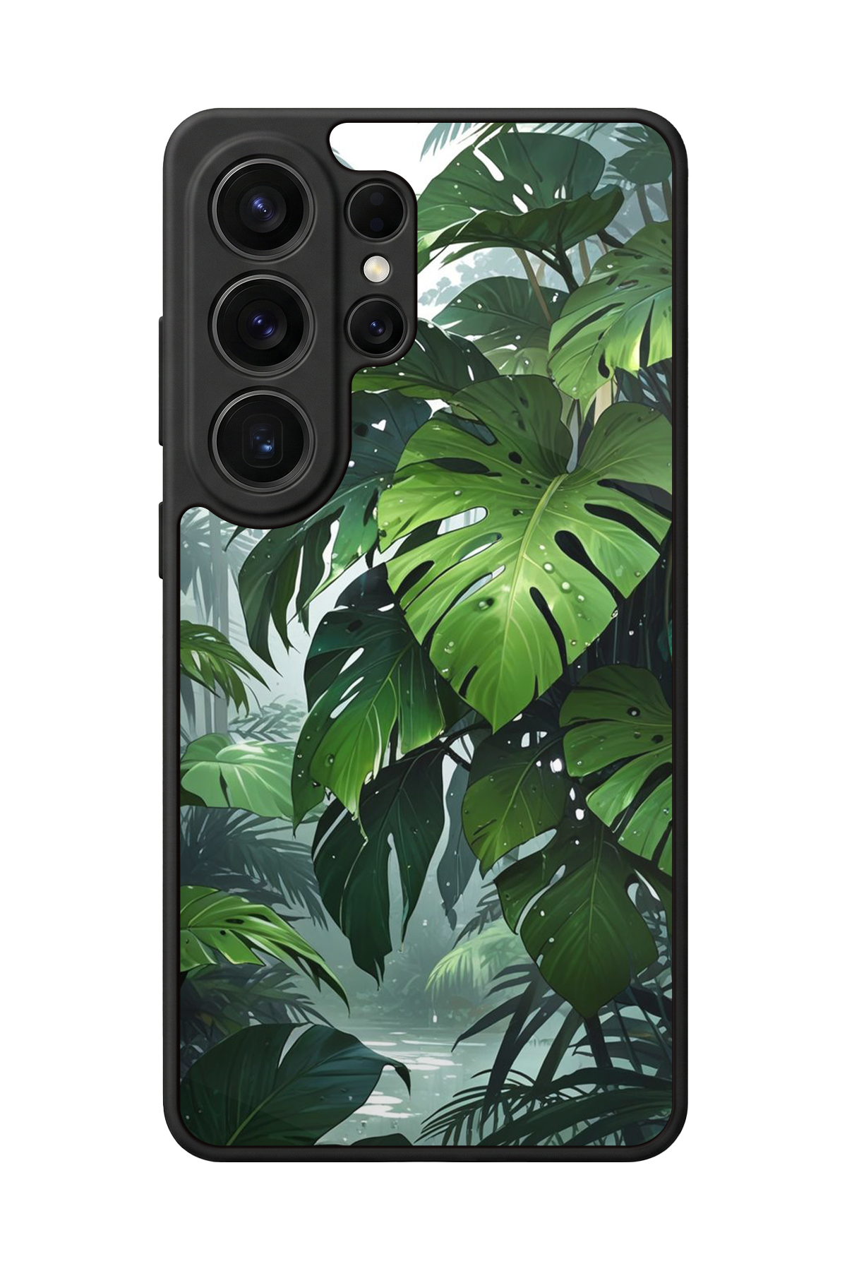 Samsung Galaxy S26 Ultra Uyumlu Botanik Tasarımlı Glossy Premium Kılıf