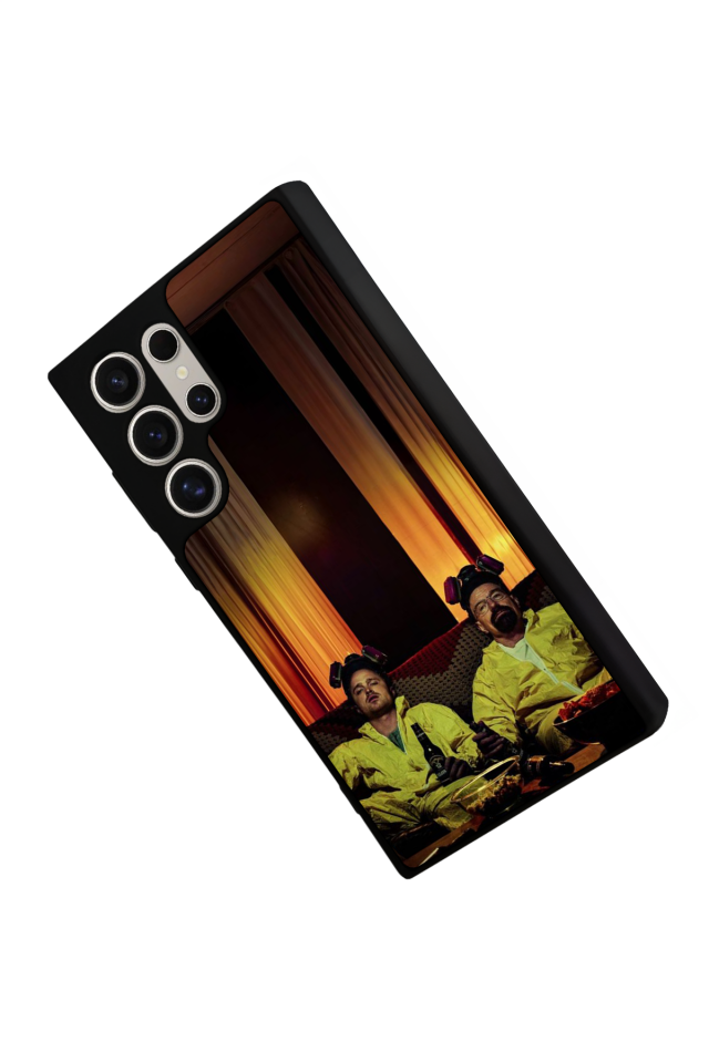 Samsung Galaxy S22 Ultra Uyumlu BreakingBad Tasarımlı Glossy Premium Kılıf