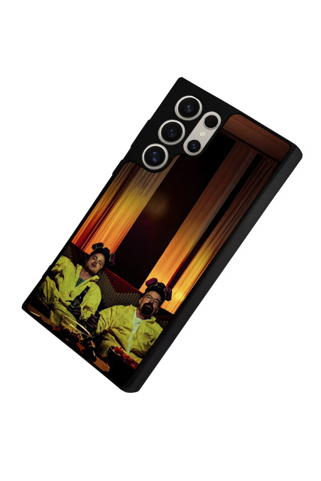 Samsung Galaxy S22 Ultra Uyumlu BreakingBad Tasarımlı Glossy Premium Kılıf