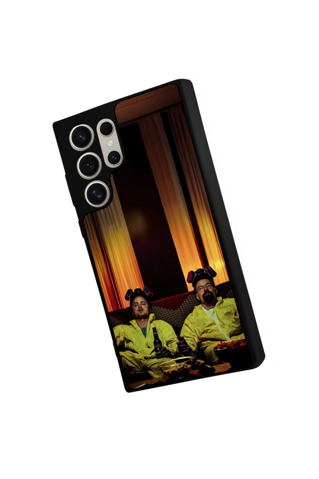 Samsung Galaxy S22 Ultra Uyumlu BreakingBad Tasarımlı Glossy Premium Kılıf