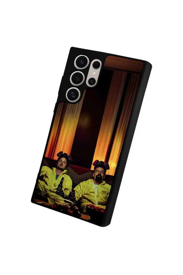 Samsung Galaxy S22 Ultra Uyumlu BreakingBad Tasarımlı Glossy Premium Kılıf