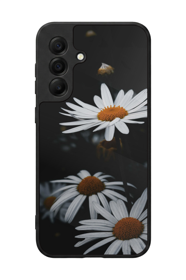 Samsung Galaxy A17 Uyumlu Cicek Tasarımlı Glossy Premium Kılıf