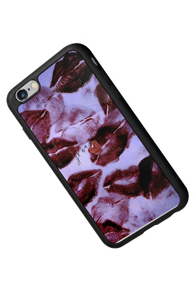 iPhone 6 Plus Uyumlu Dudak Tasarımlı Glossy Premium Kılıf