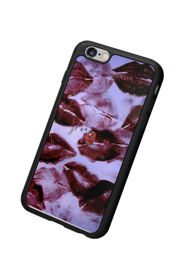 iPhone 6 Plus Uyumlu Dudak Tasarımlı Glossy Premium Kılıf