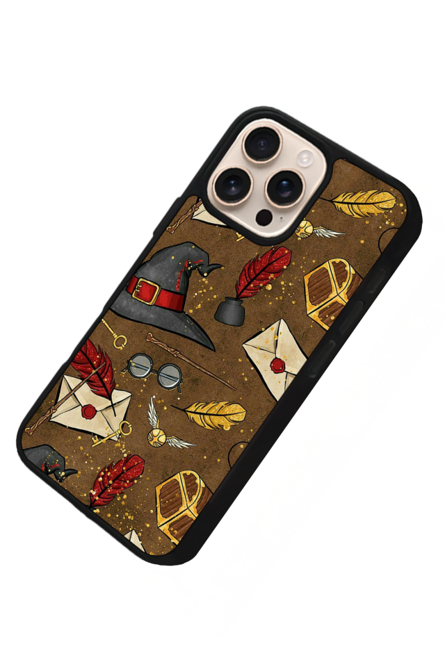iPhone 16 Pro Max Uyumlu HarryPotter Tasarımlı Glossy Premium Kılıf