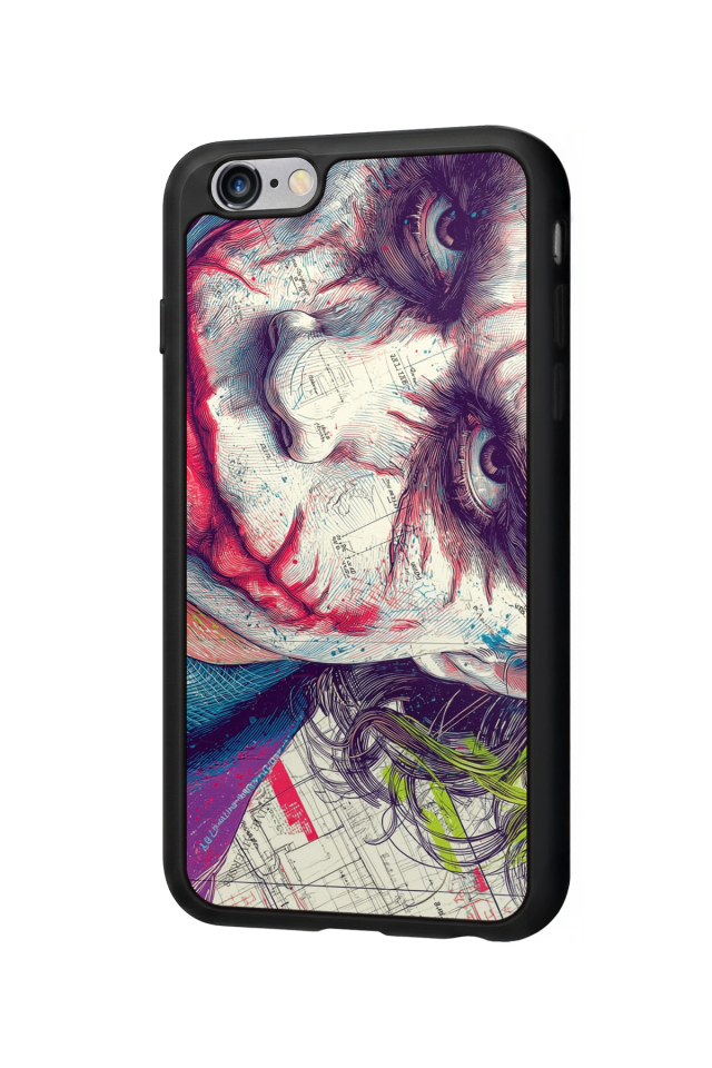 iPhone 6s Plus Uyumlu Joker Tasarımlı Glossy Premium Kılıf