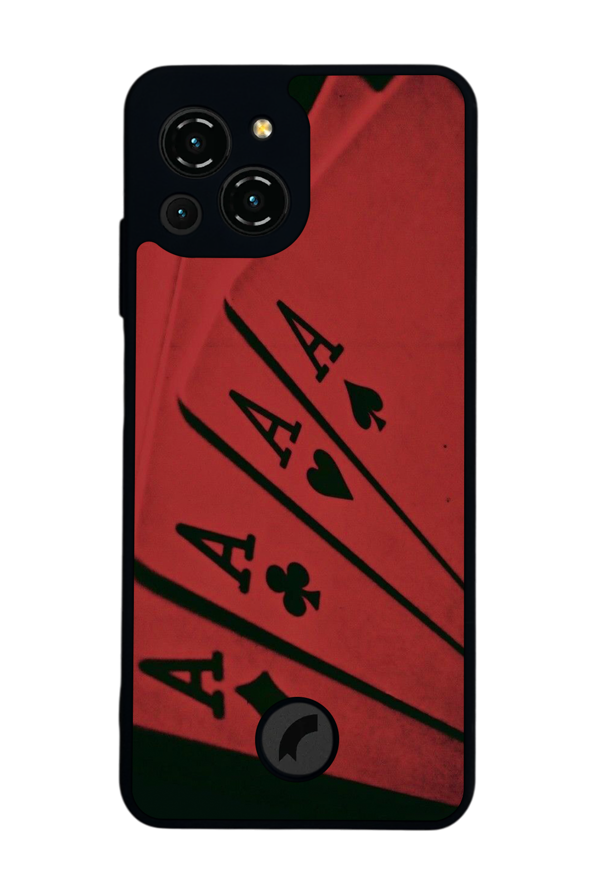 Reeder S23 Pro Max Uyumlu Kart Tasarımlı Glossy Premium Kılıf