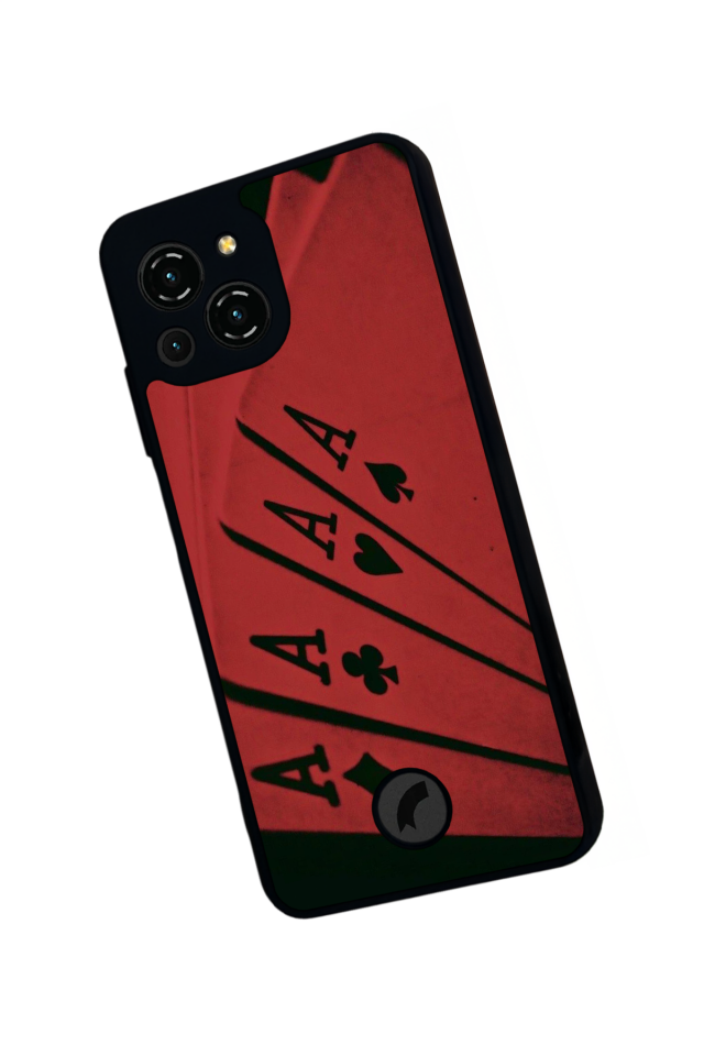 Reeder S23 Pro Max Uyumlu Kart Tasarımlı Glossy Premium Kılıf