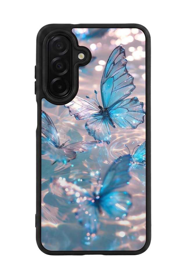 Samsung Galaxy A26 Uyumlu Kelebek Tasarımlı Glossy Premium Kılıf